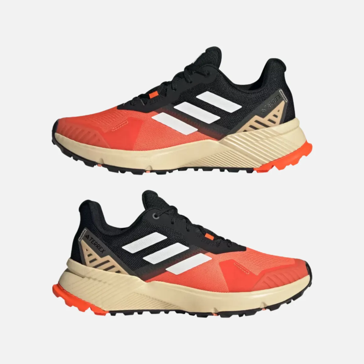 Adidas Terrex Soulstride Trail Men's Running Shoes -Impact Orange/Cloud White/Core Black