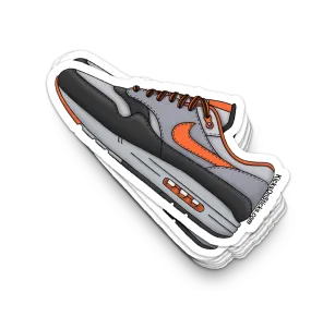 Air Max 1 "Huf Orange" Sneaker Sticker