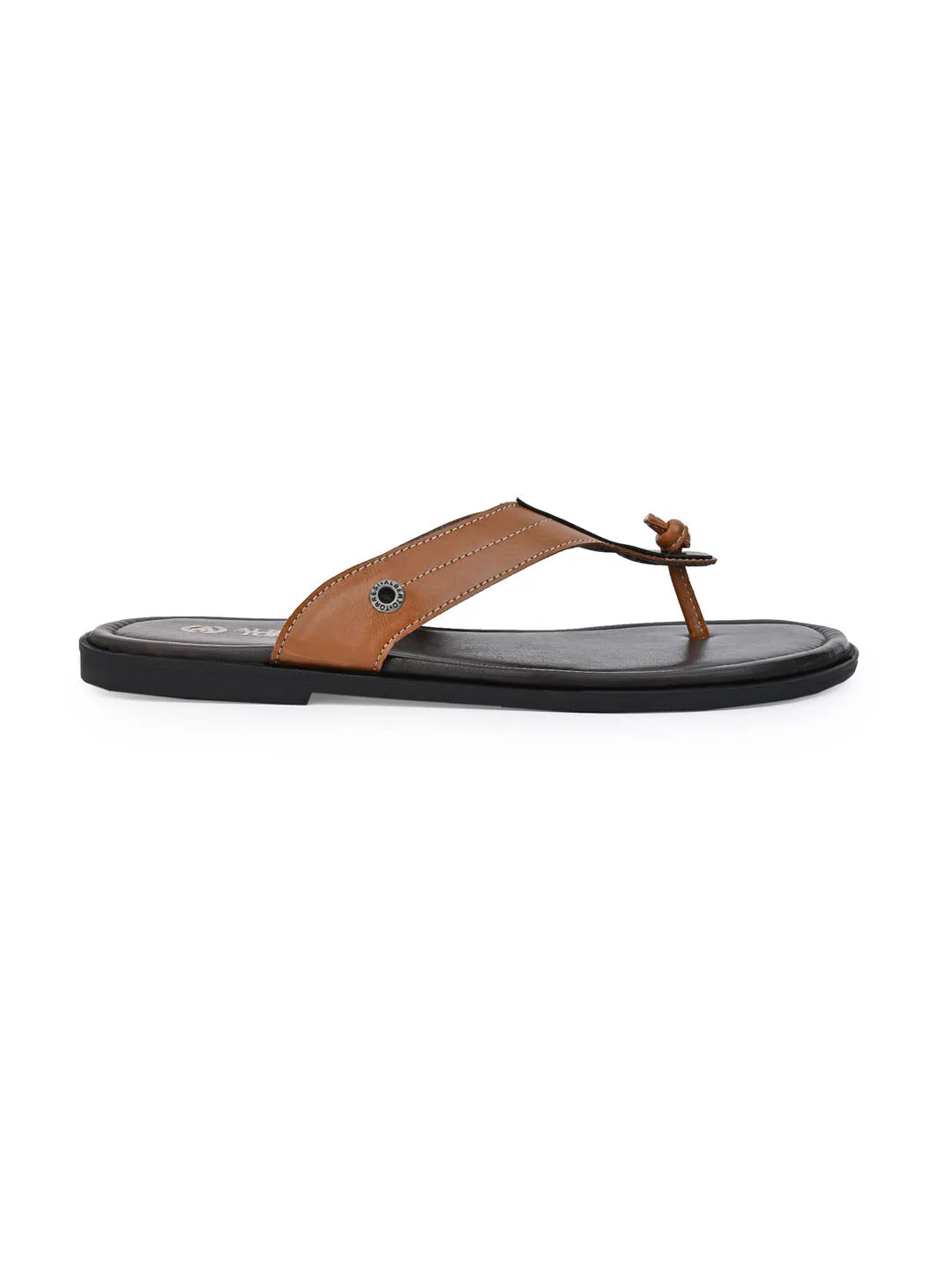 Alberto Torresi Men Tan Outdoor Slippers