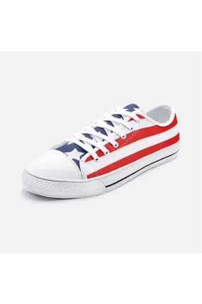 American Unisex Low Top Canvas Shoes