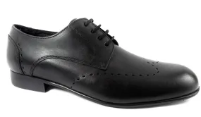 Andanines Black Lace-Up Dress Shoes