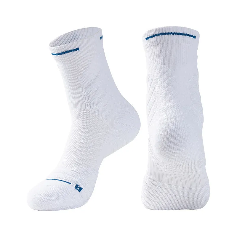 anti slip basketball socks breathable with logo