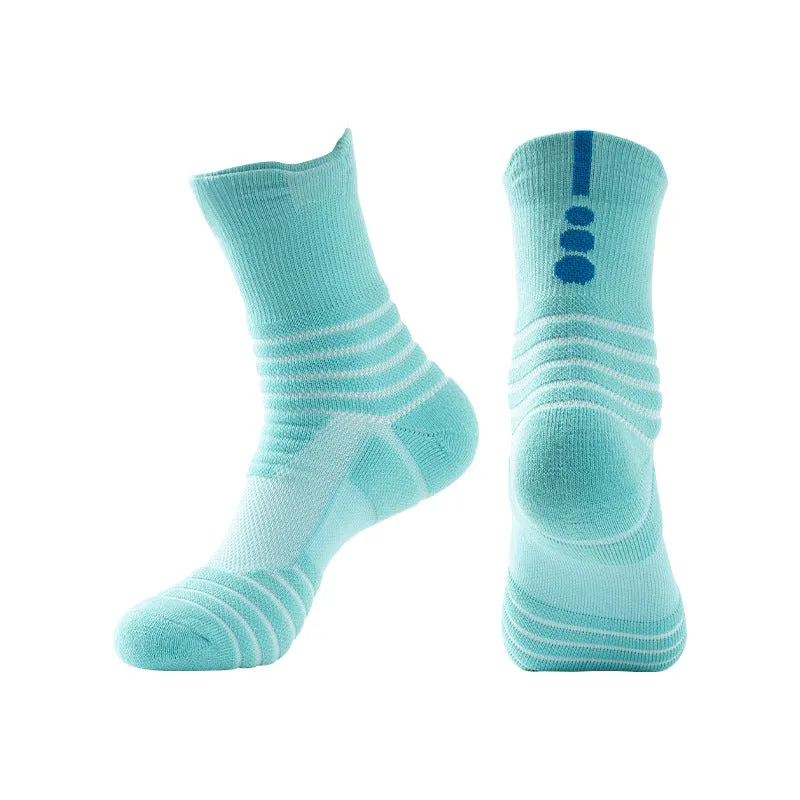 anti slip basketball socks breathable with logo