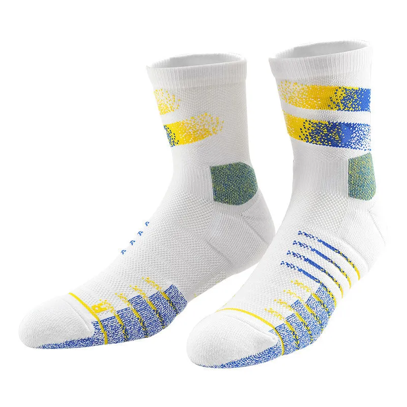 anti slip basketball socks breathable with logo