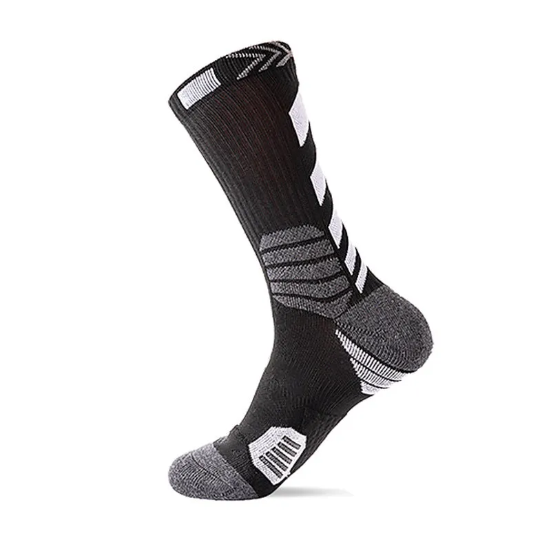 anti slip basketball socks breathable with logo