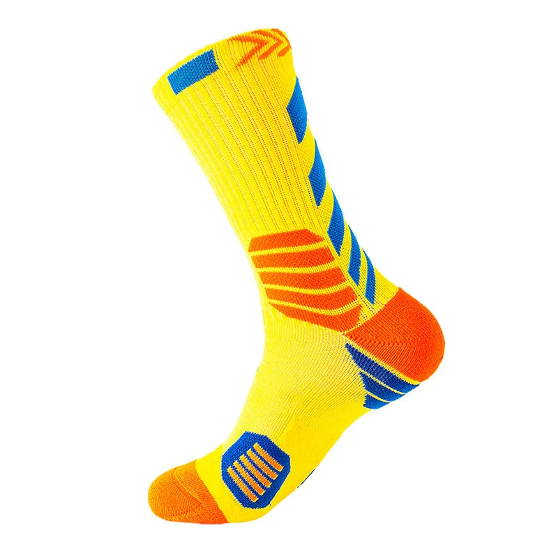 anti slip basketball socks breathable with logo