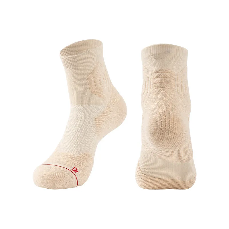 anti slip basketball socks breathable with logo