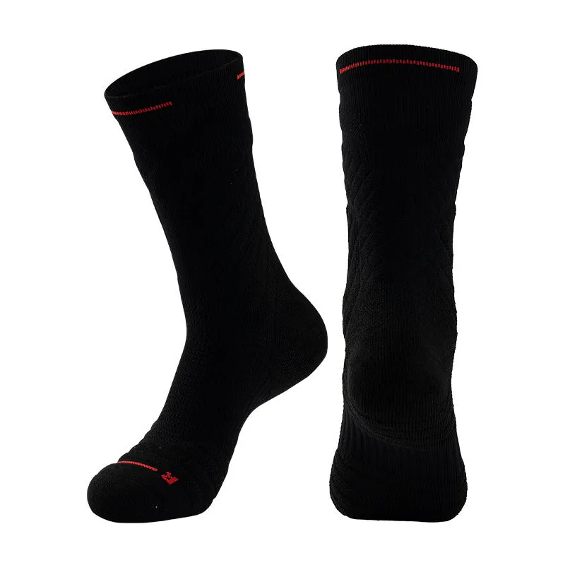 anti slip basketball socks breathable with logo