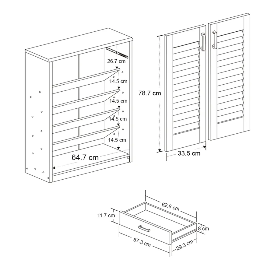 Aramis Shoe Cabinet