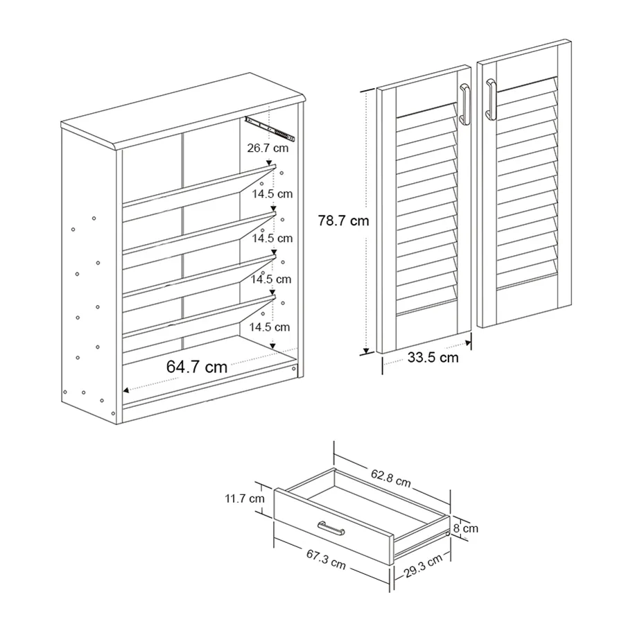 Aramis Shoe Cabinet