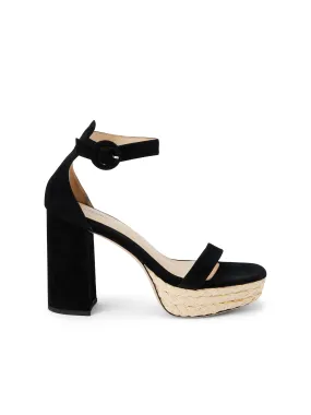 Avia Suede Platform Sandal