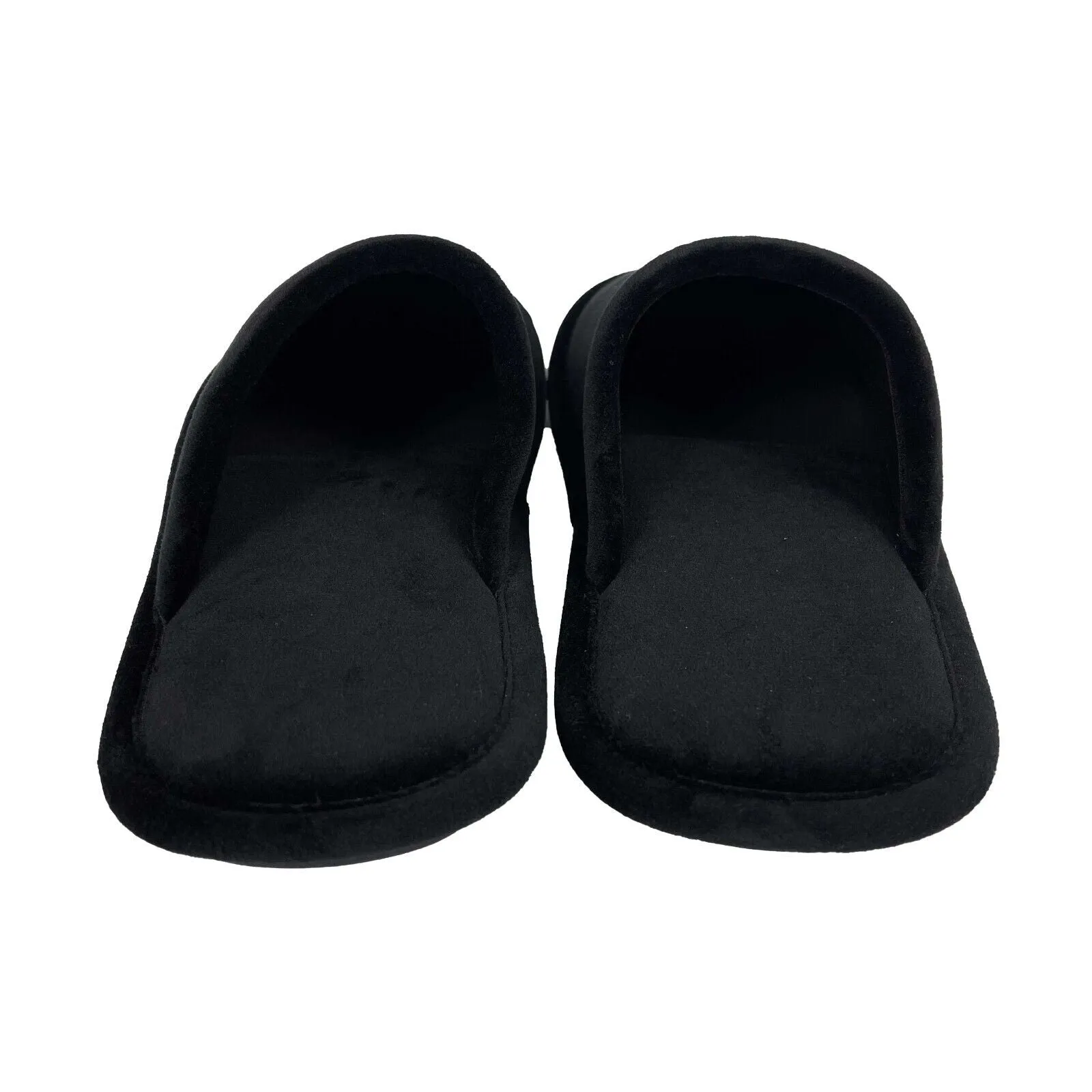 Balenciaga - New w/ Tags - Black Velour Slippers - 42 US 9