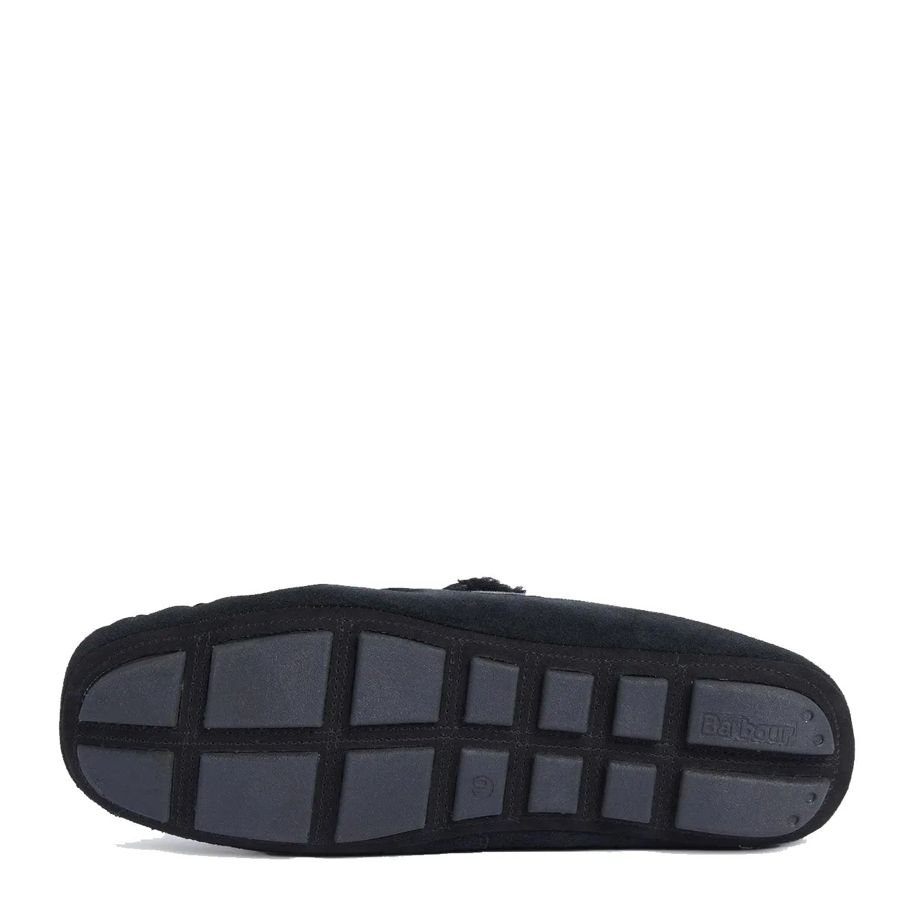 Barbour Monty Slippers Black Suede