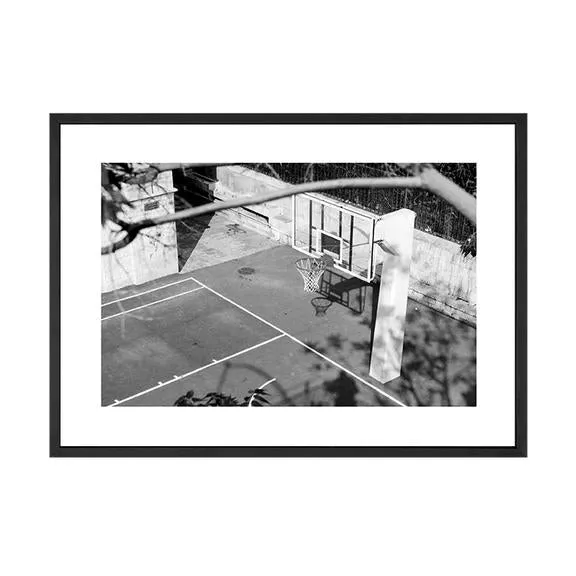 BASKETBALL HOOP PRINT