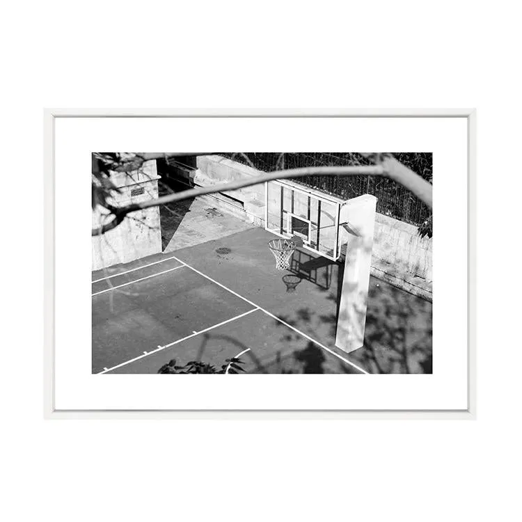 BASKETBALL HOOP PRINT