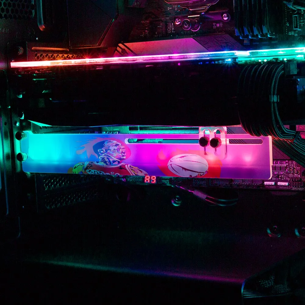 Basketball MVP RGB GPU Support Bracket