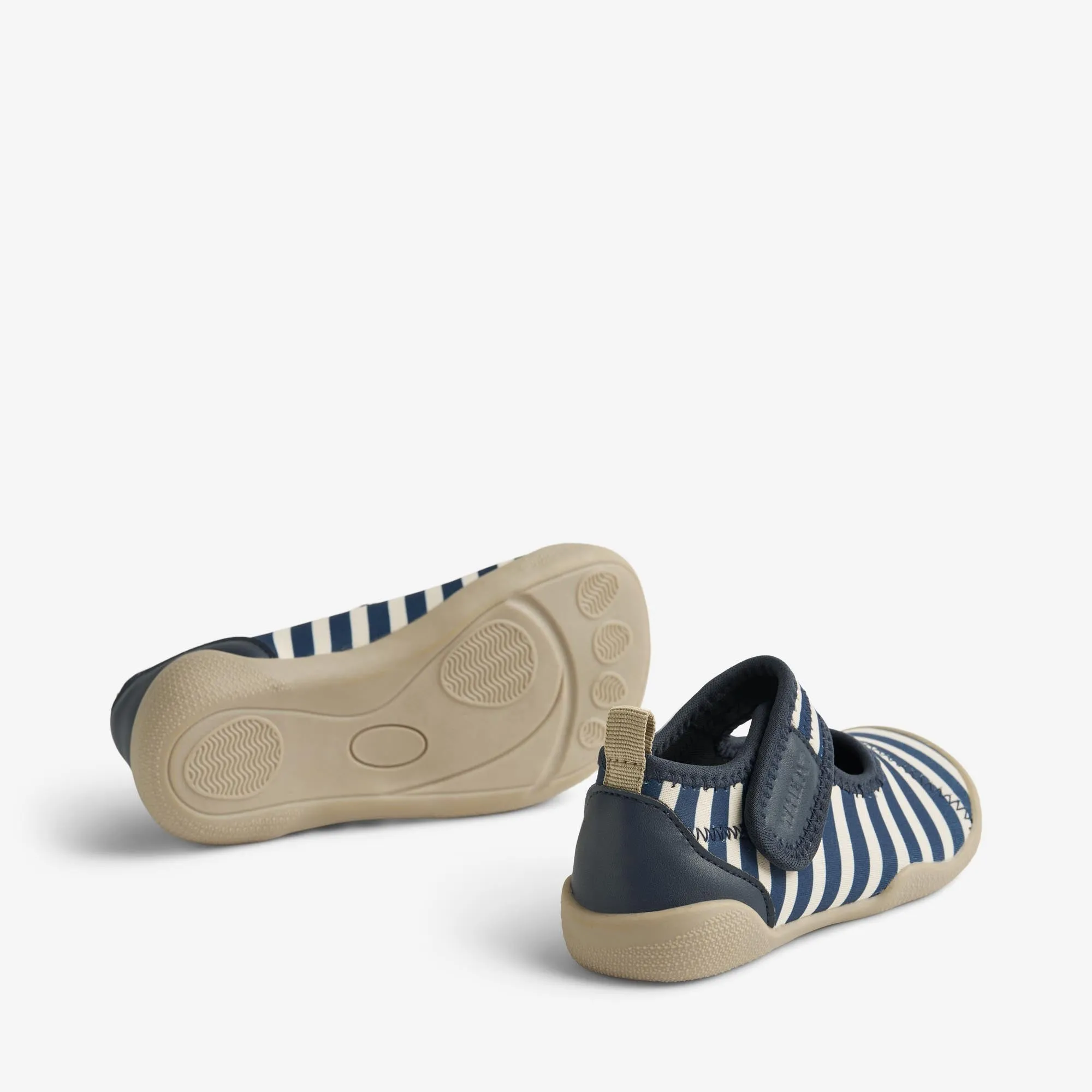 Beach Shoe Wavey - indigo stripe