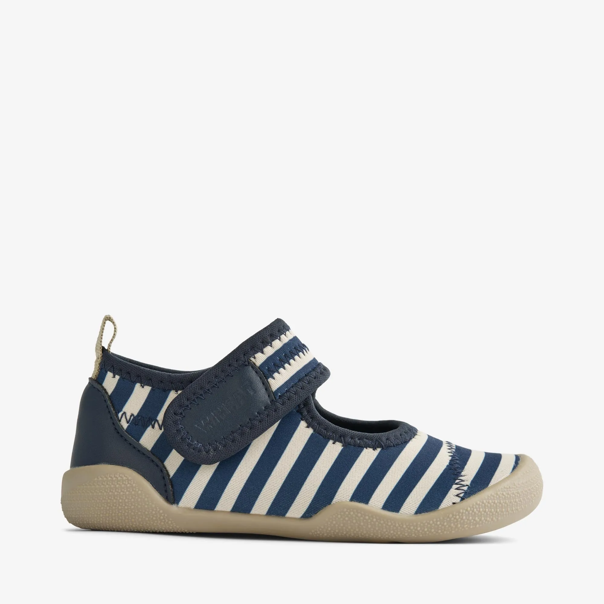 Beach Shoe Wavey - indigo stripe