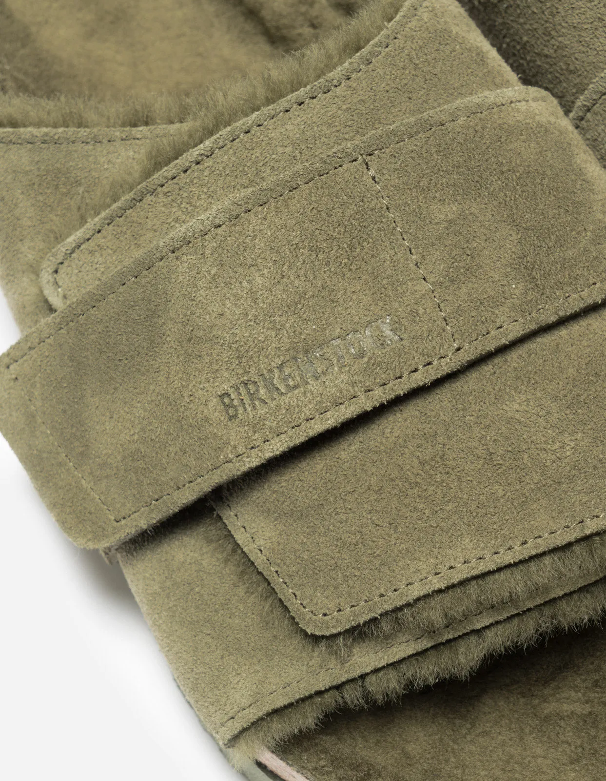 Birkenstock Kyoto Suede Fur Thyme