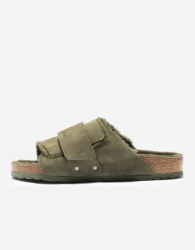 Birkenstock Kyoto Suede Fur Thyme