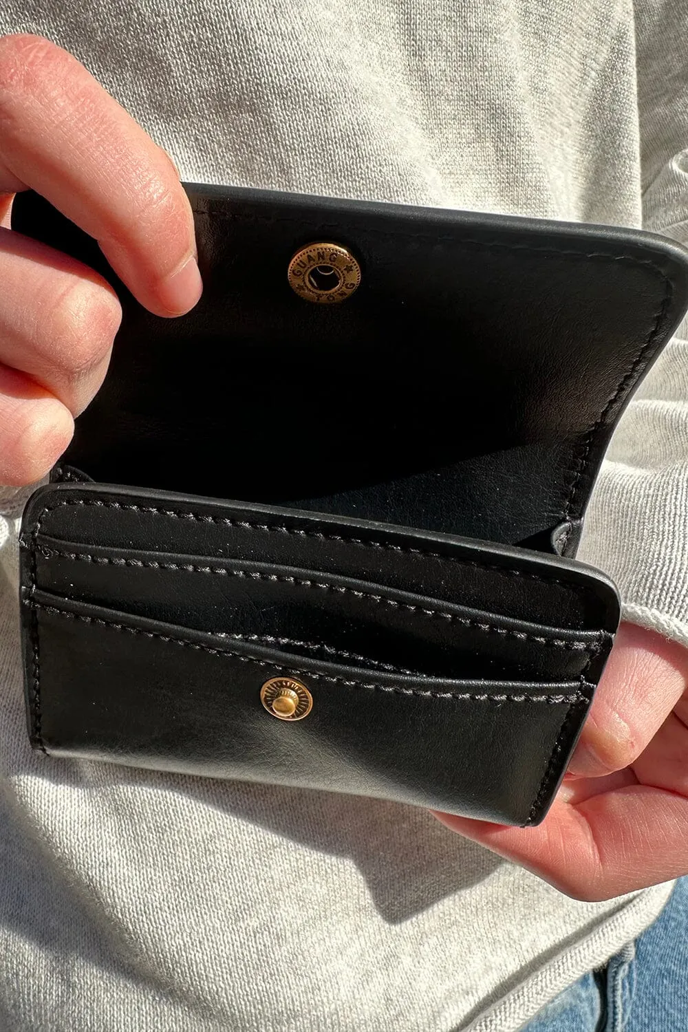 Black Leather Wallet