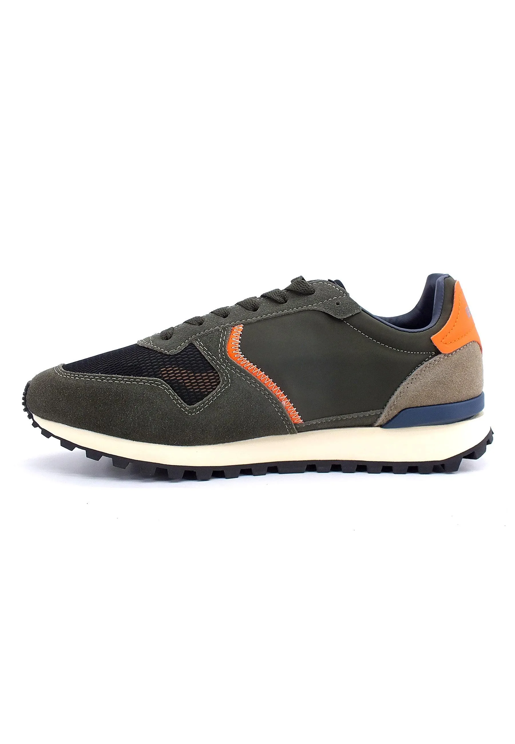 BLAUER Dixon 01 Sneaker Uomo Military Green F2DIXON01