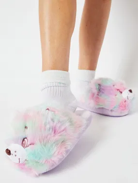 Care Bears x Skinnydip Tie Dye Slippers