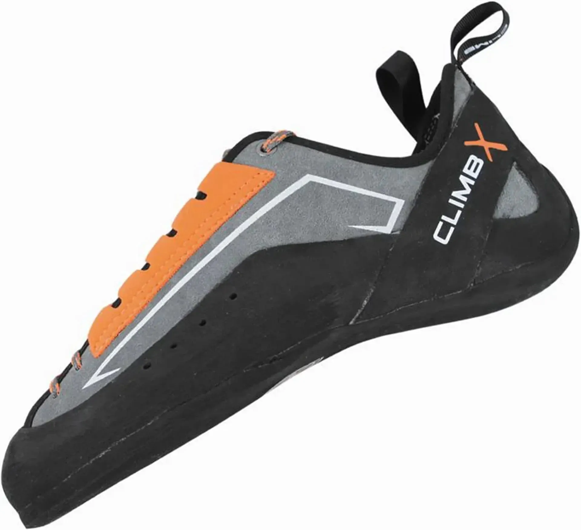 ClimbX Crush Lace Climbing Shoes - Grey/Orange