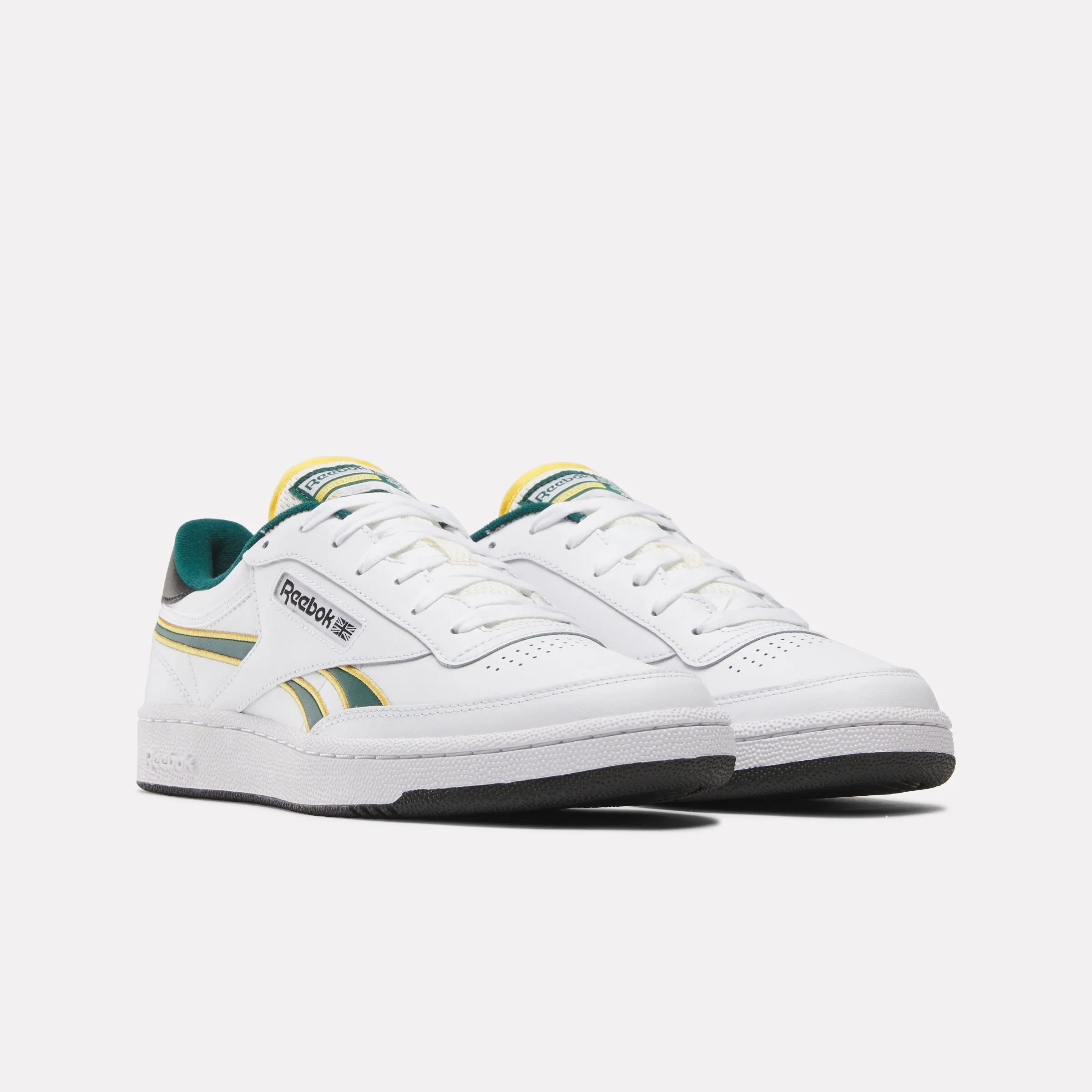 Club C Revenge Shoes White/Fiercegold/Clgtgreen