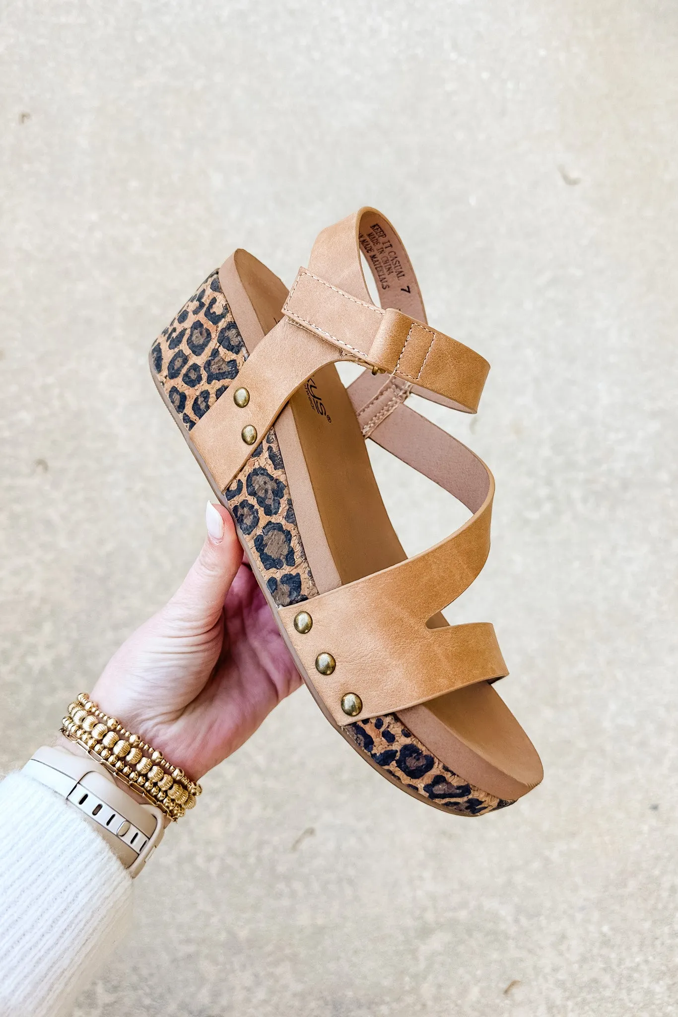 Corkys: KEEP IT CASUAL WEDGE - Carmel