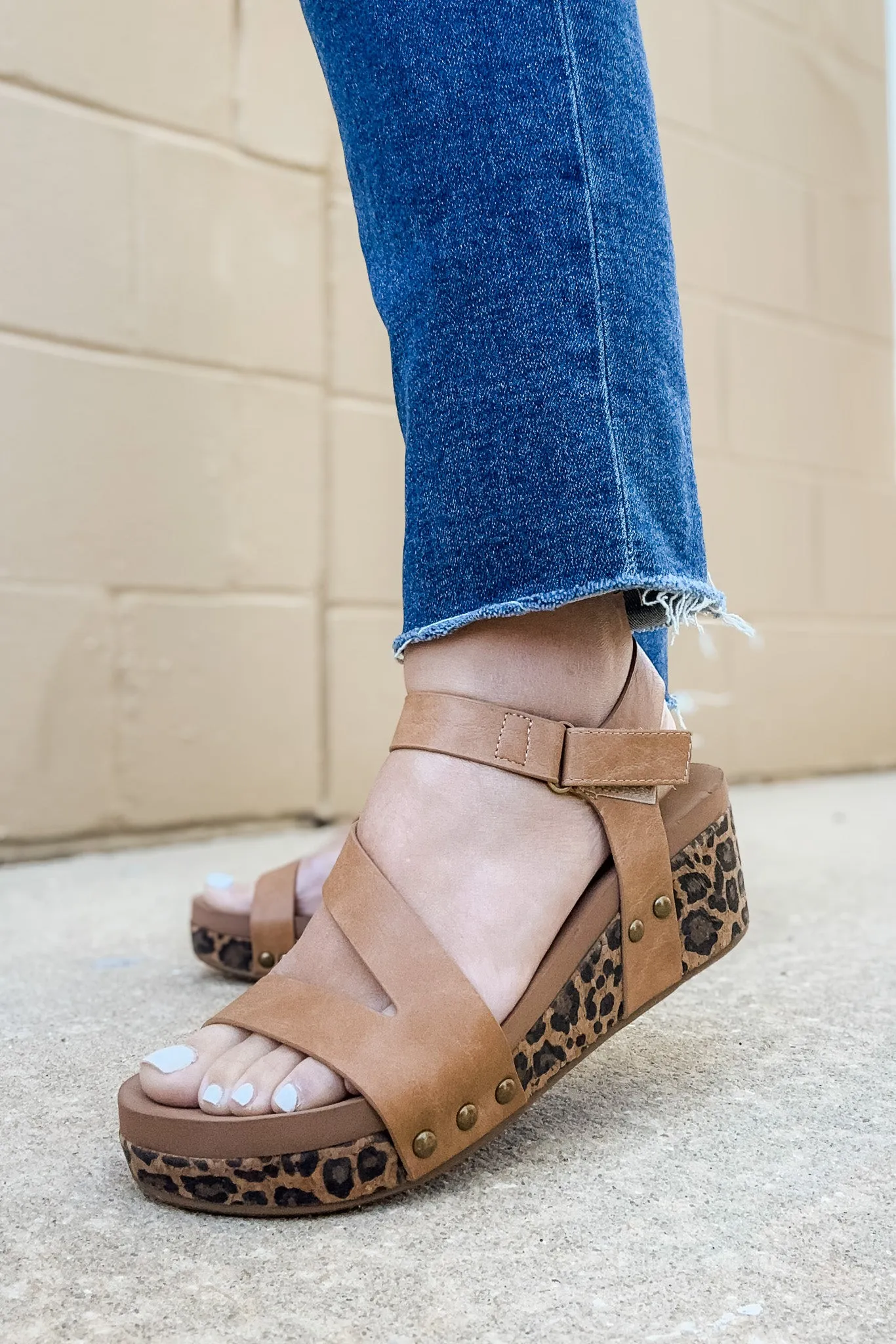 Corkys: KEEP IT CASUAL WEDGE - Carmel