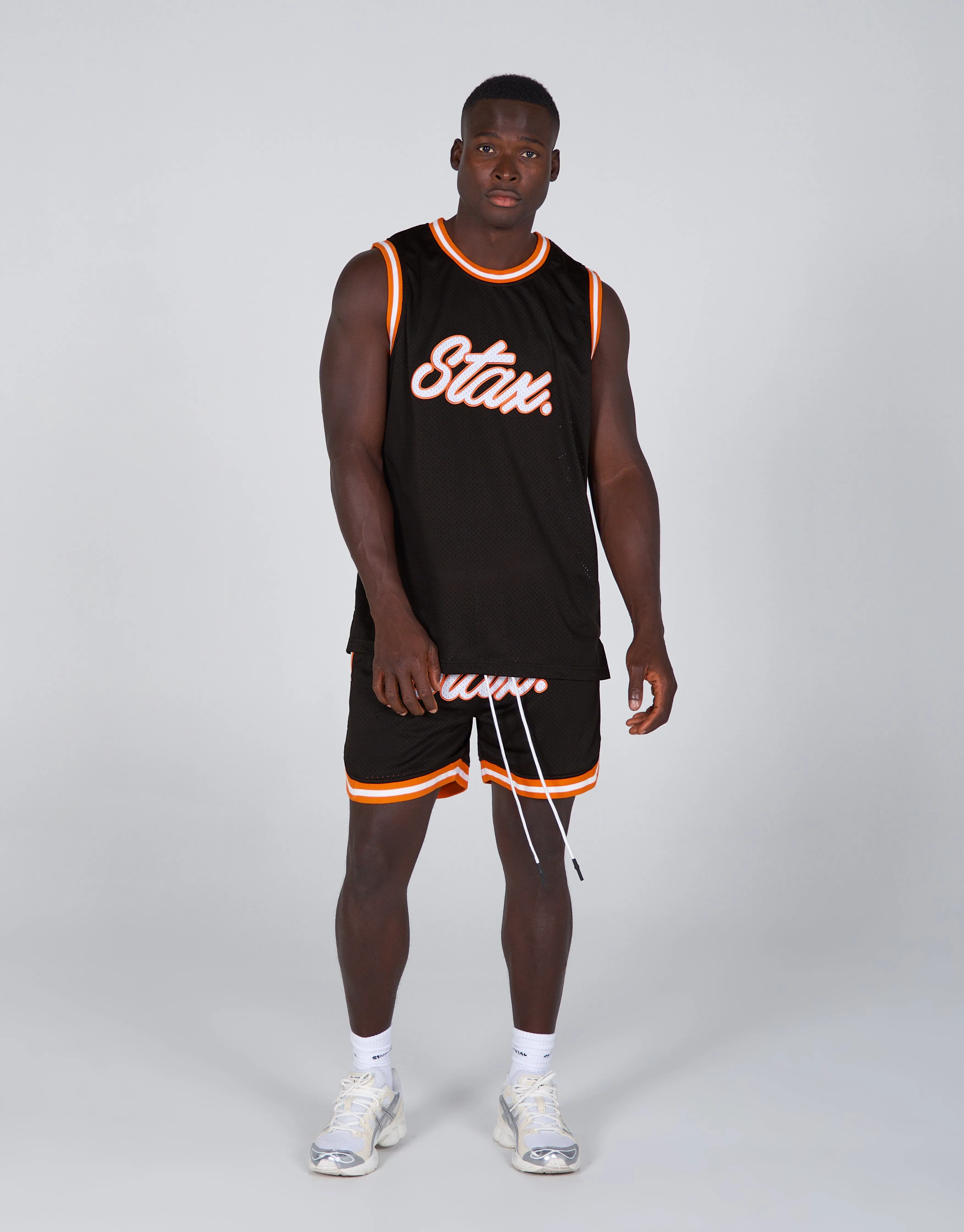 Court Drip Basketball Singlet - Princeton