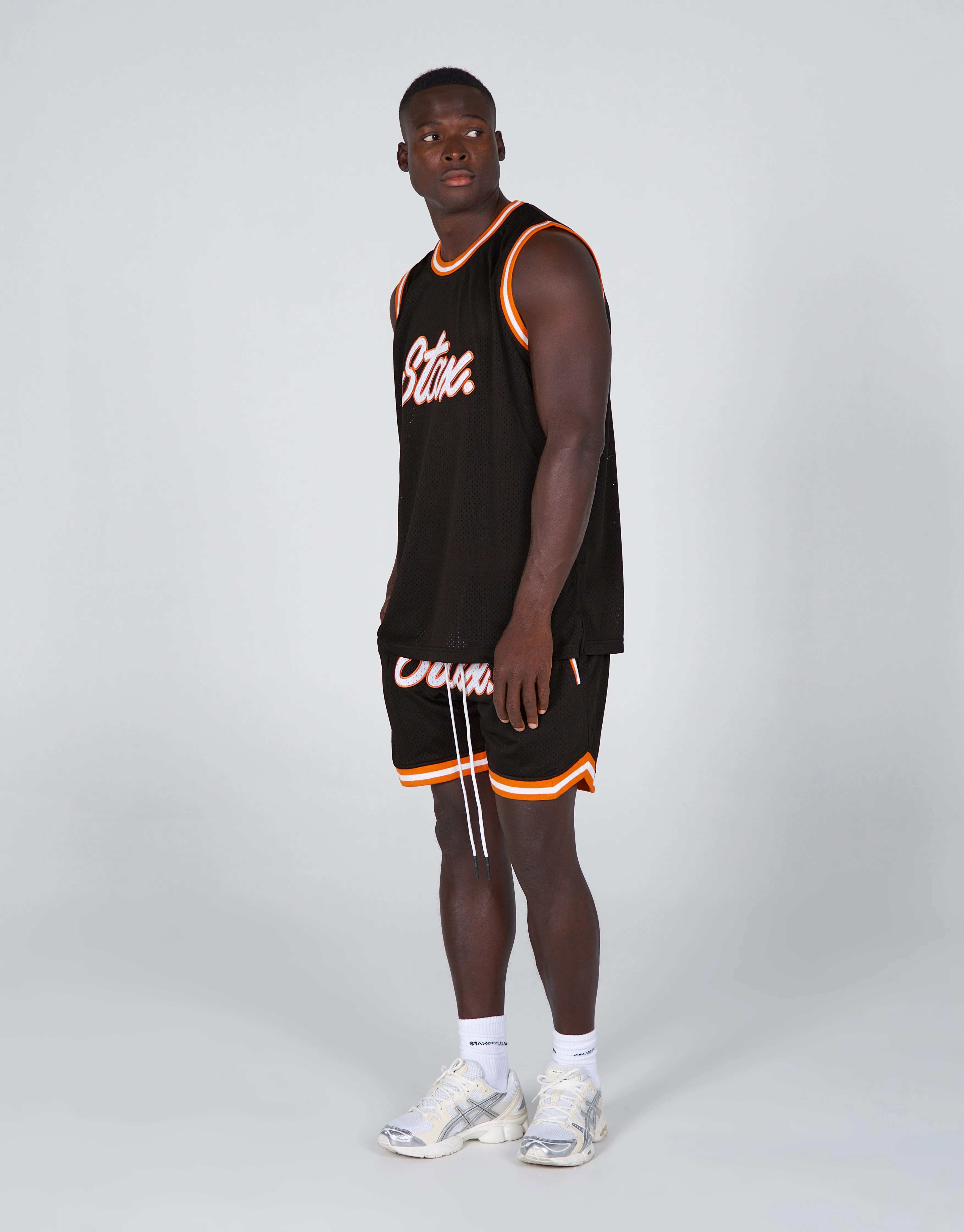 Court Drip Basketball Singlet - Princeton