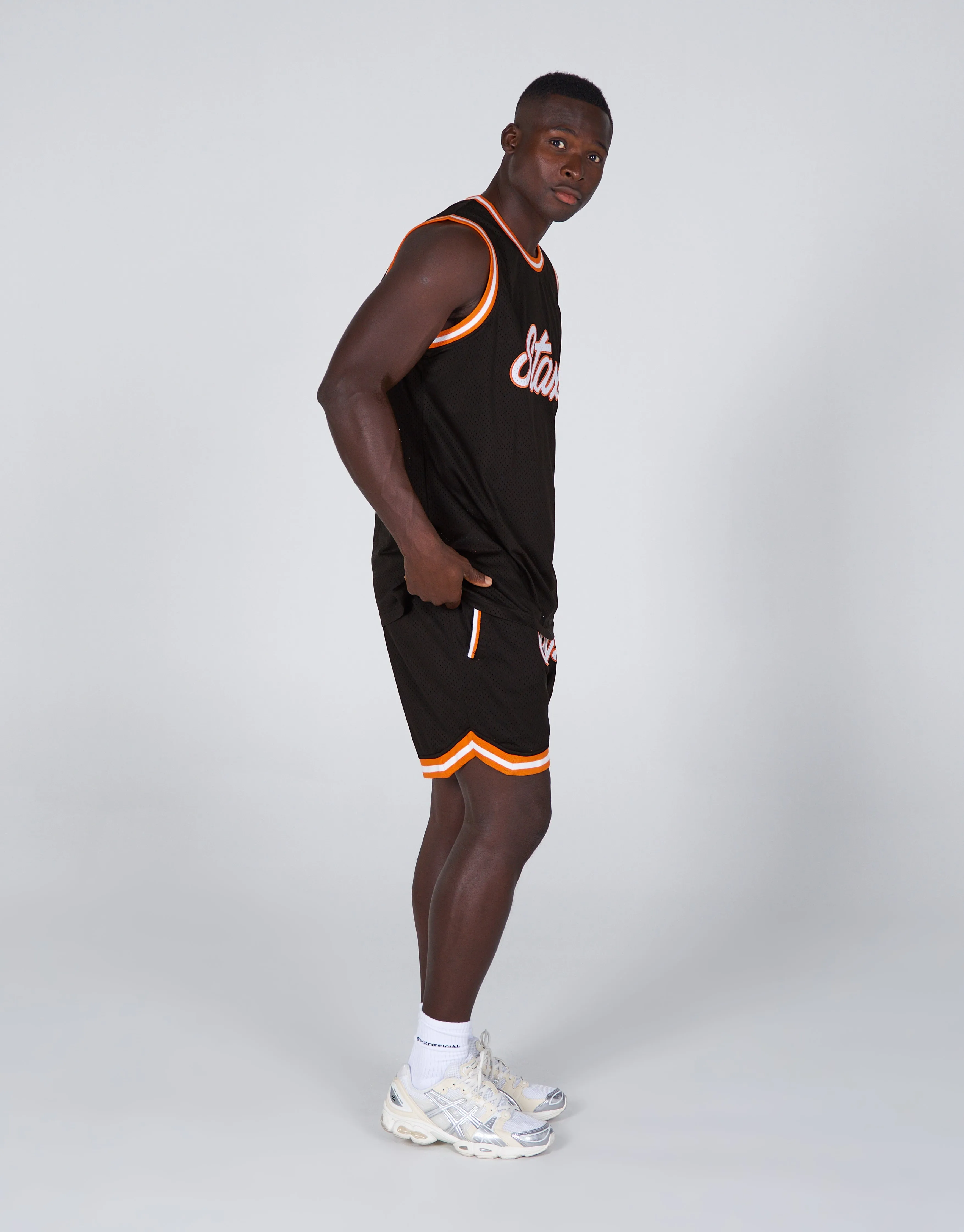 Court Drip Basketball Singlet - Princeton