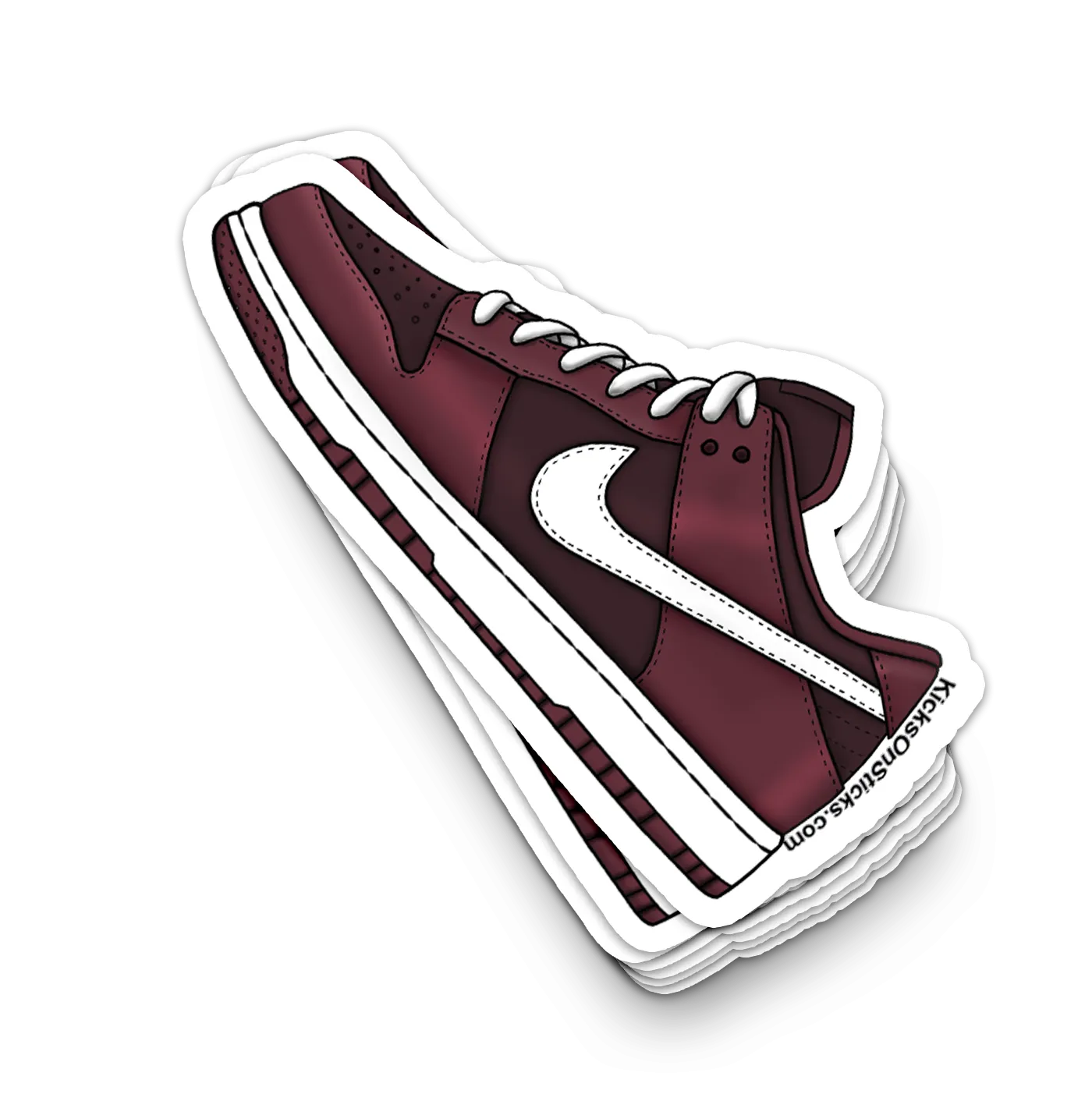 Dunk Low "Beetroot" Sneaker Sticker