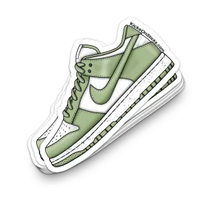 Dunk Low "NN Olive Aura" Sneaker Sticker