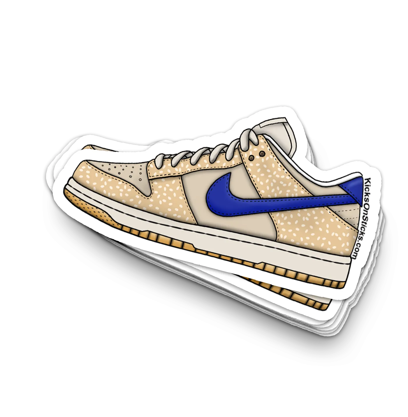 Dunk Low "Sesame Seed" Sneaker Sticker