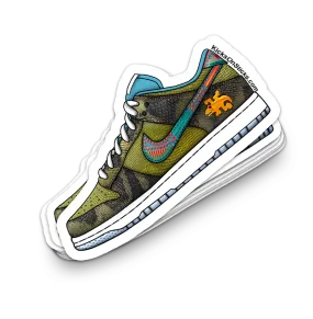 Dunk Low "Siempre" Sneaker Sticker