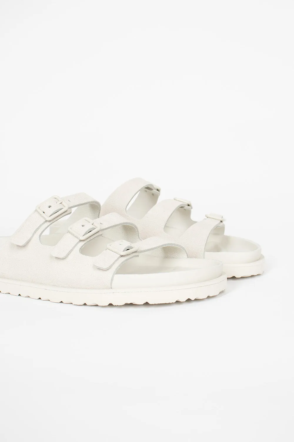 Florida Suede Sandal Bone