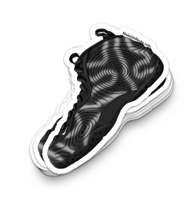 Foamposite "CDG Cat Eye" Sneaker Sticker