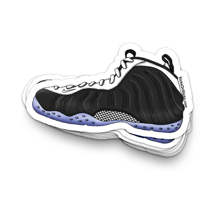 Foamposite "Concord" Sneaker Sticker