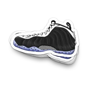 Foamposite "Concord" Sneaker Sticker