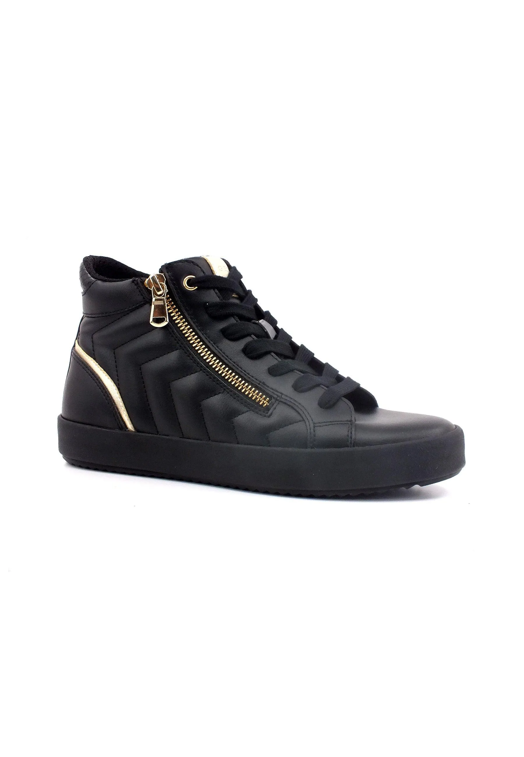 GEOX Blomiee Sneaker Hi Donna Black D266HE0BCARC9999