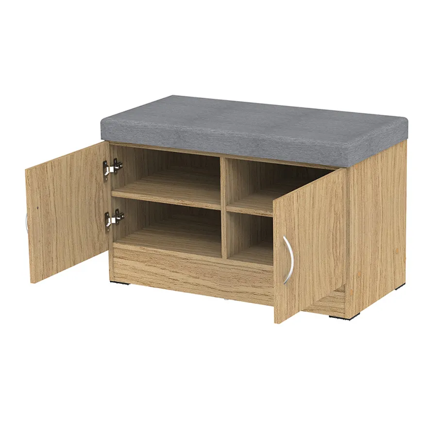 Gerry 2 Door Shoe Bench