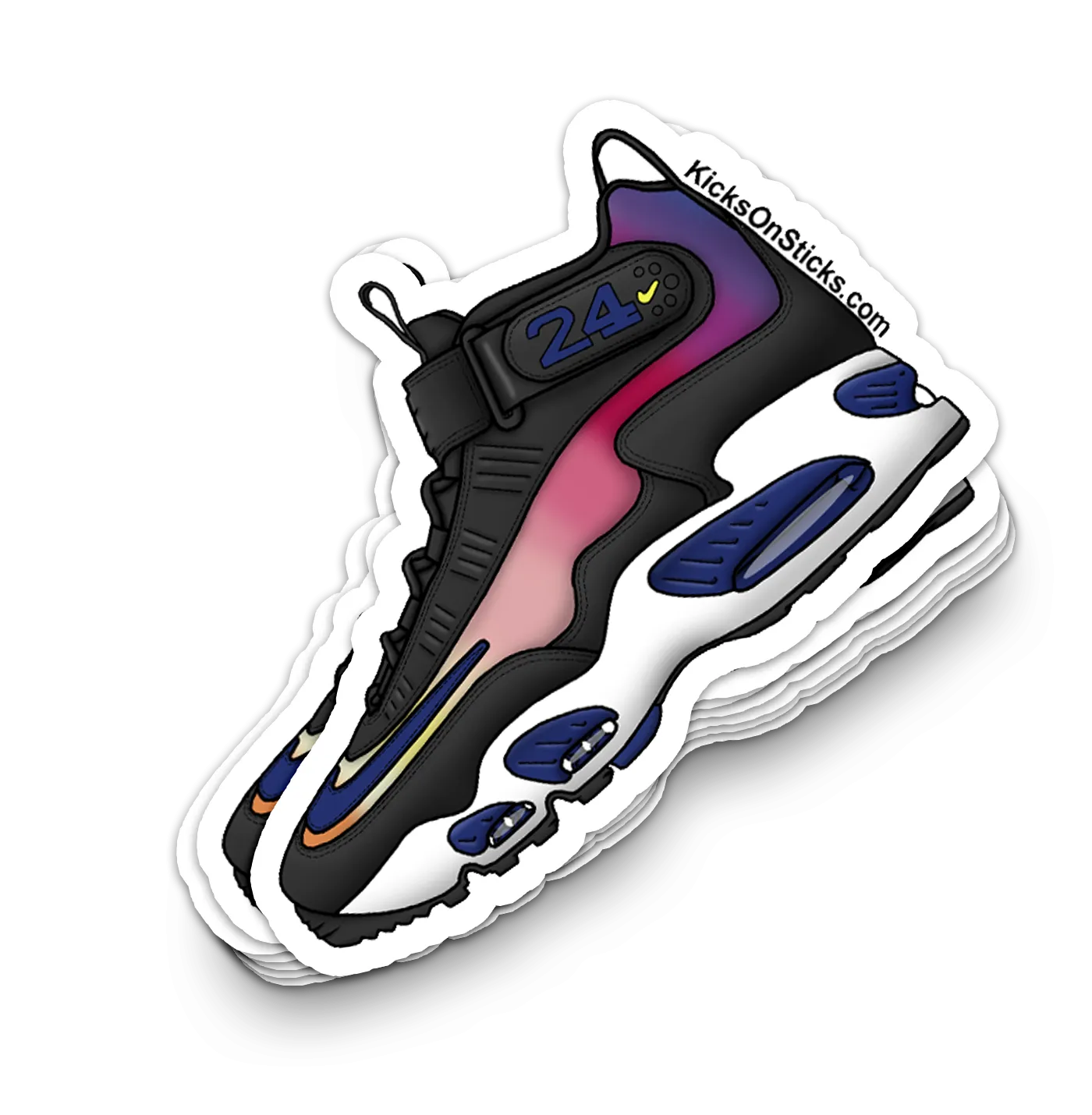 Griffey Max "Los Angeles" Sneaker Sticker