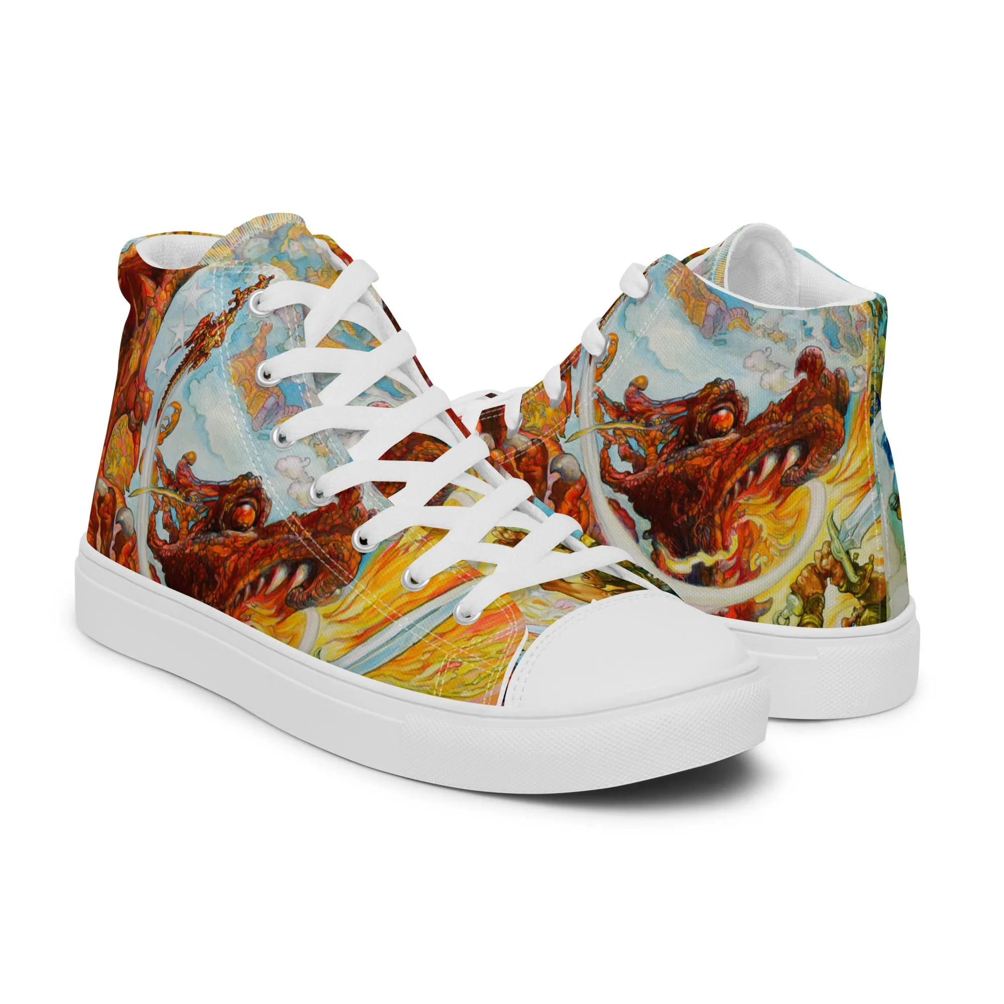 Guards! Guards! Women’s High Top Canvas Shoes - Free Shipping! *US SIZES SHOWN! USE CHART!