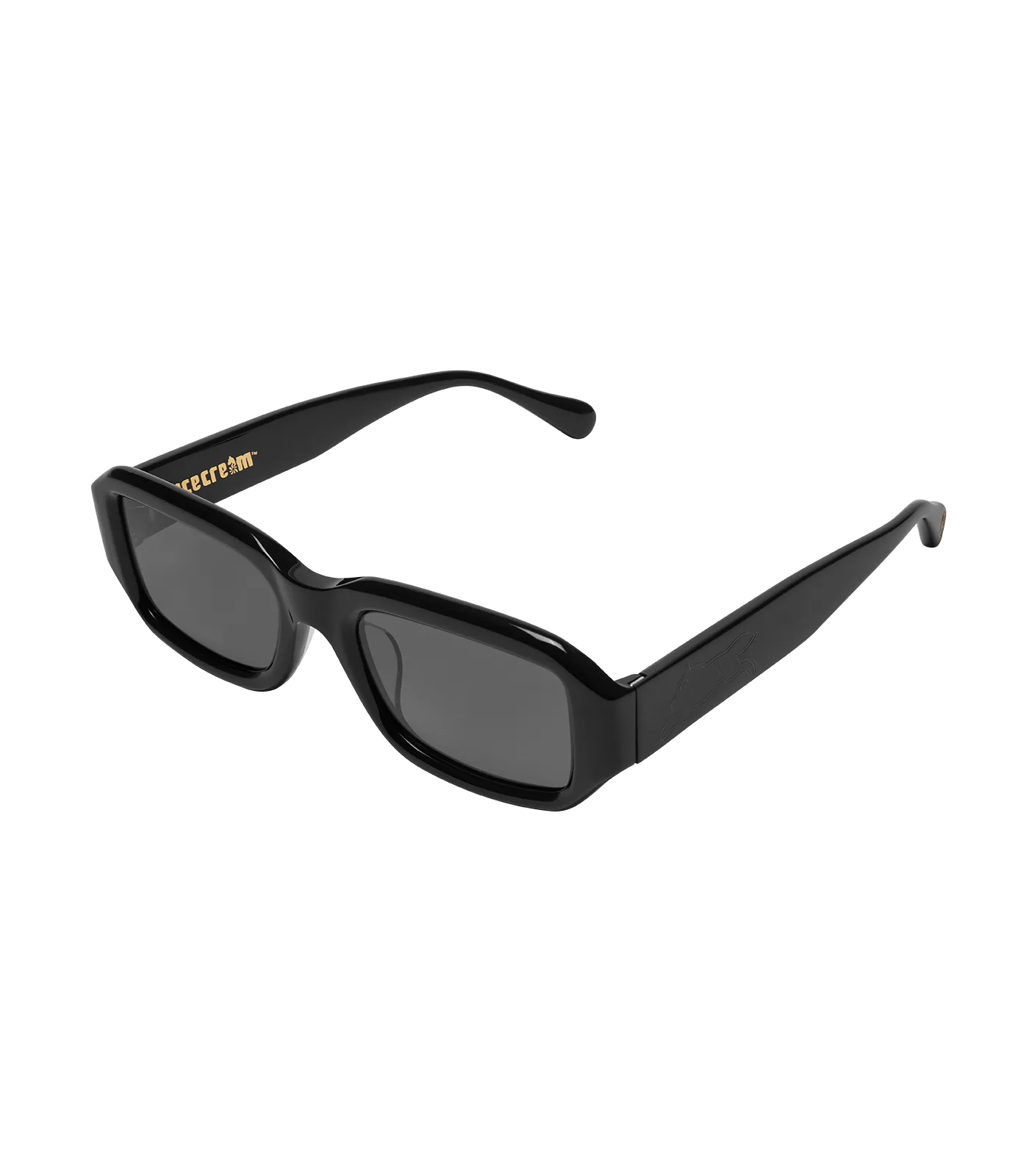 ICECREAM RUNNING DOG SUNGLASSES - BLACK/BLACK