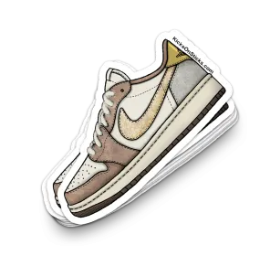 Jordan 1 Low "YOTR" Sneaker Sticker