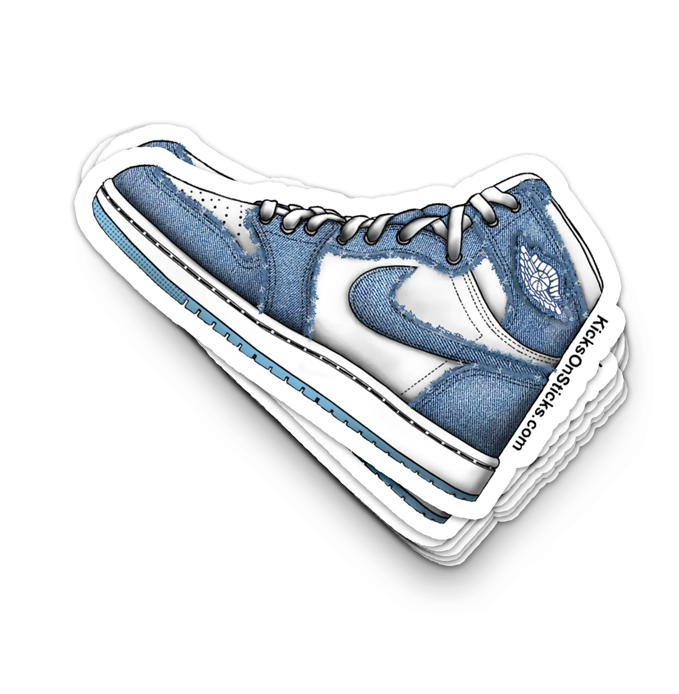 Jordan 1 "Denim" Sneaker Sticker