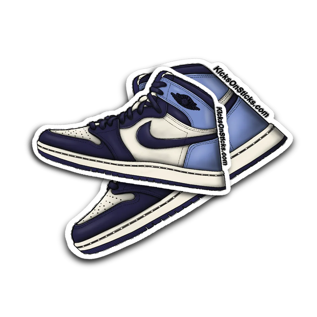 Jordan 1 "Obsidian" Sneaker Sticker